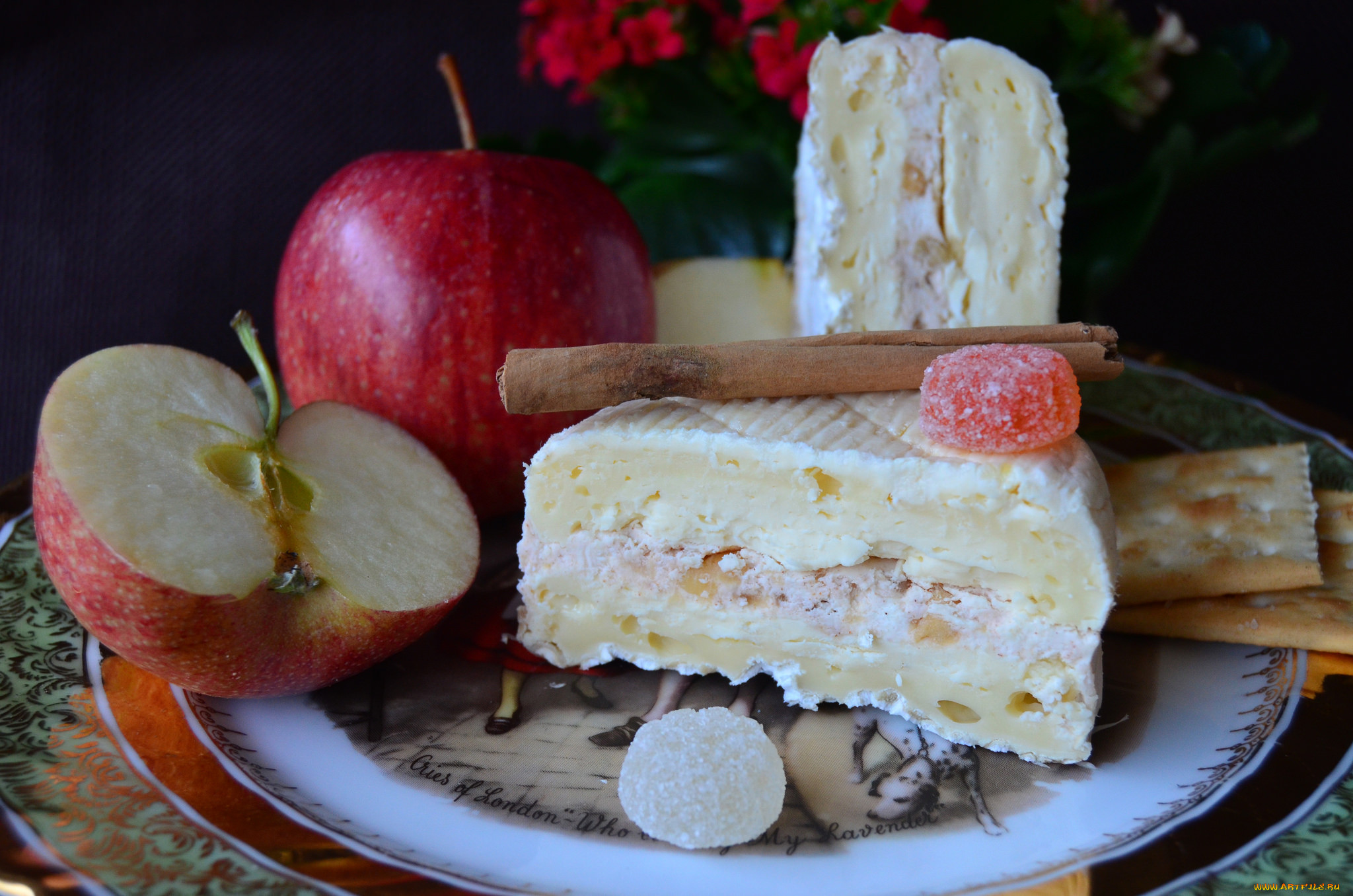 peque&, 241, o camembert relleno de manzana,  canela y caramelo, ,  , 